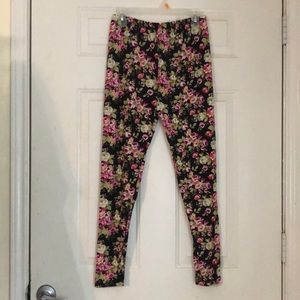 Flower leggings!